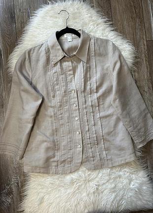 Жіноча льняна блуза peter hahn