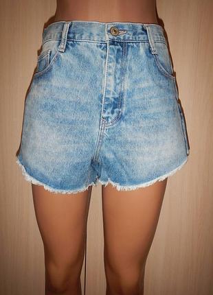 Джинсові шорти zara р. 38