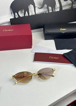 Сонцезахисні окуляри картьє преміум люкс