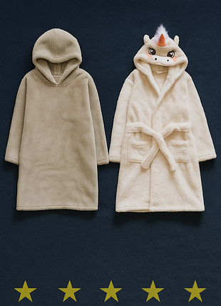 7-10 рок 140 рост next оверсайз. Однорог. худи, домашняя рубашка, халат, цвет мокко. супер - теплый