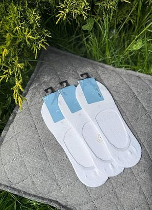 10 пар мужские летние короткие носки, подследники, следки в сетку 39-42 размер,белые