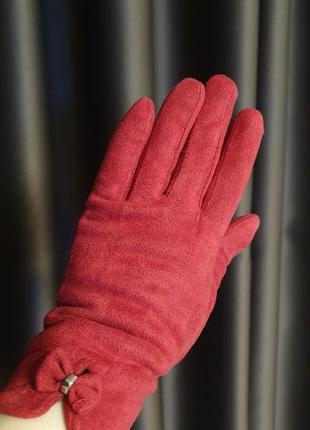 Стильні жіночі рукавички1 фото