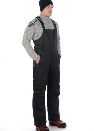 Брендовый зимний горнолыжный спортивный термо комбинезон/полукомбинезон etirel.