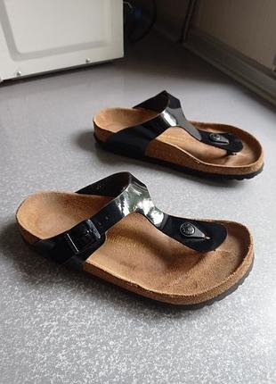 Шльопанці сандалі birkenstock gizeh