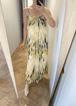 Красивий сарафан плаття максі абстракція
