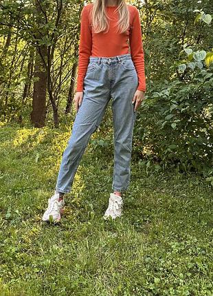 Джинси момс pull&bear, сині