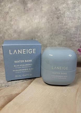 Оригінал зволожуючий крем для обличчя laneige water bank blue hyaluronic cream moisturizer