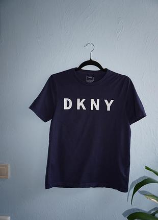 Женская хлопковая футболка dkny