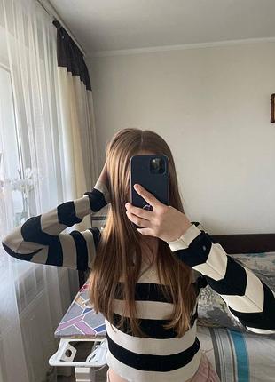 Кофтинка в смужку