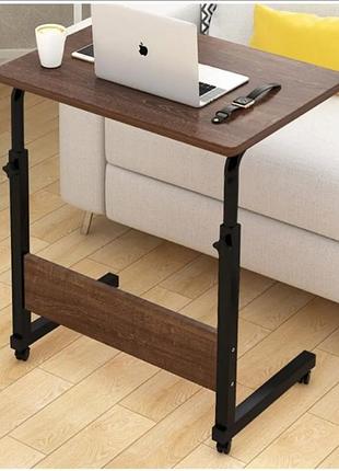 Стіл на колесах прямокутний з суцільною стільницею д60/ш40/в85 (zm687)