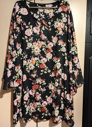 Батал!!! блуза женская нарядная, размер 24.