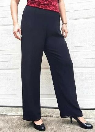 44р. шёлковые брюки палаццо jaeger