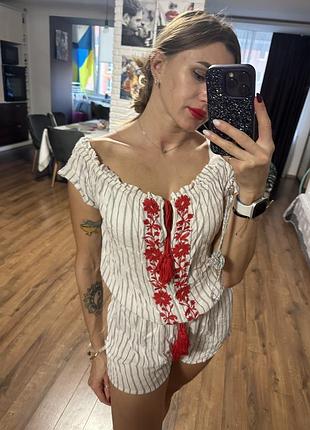 Сарафан літній , вільний