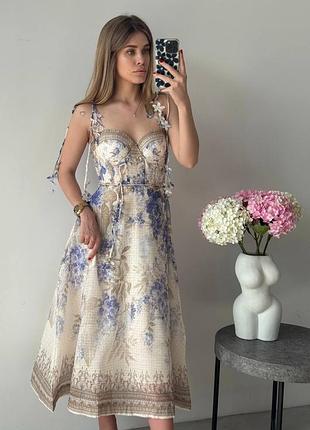 Брендова жіноча святкова довга сукня плаття