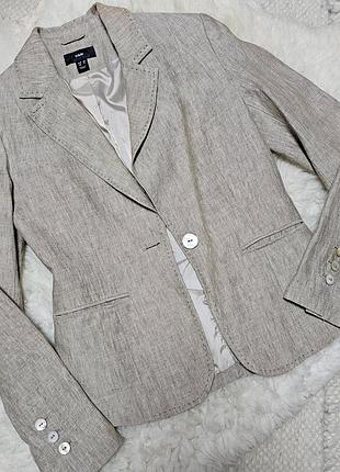 Лляний піджак h&m розмір 36-38