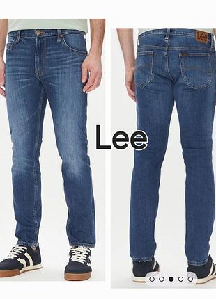 Гарні сині джинси ,lee,rider,slim fit