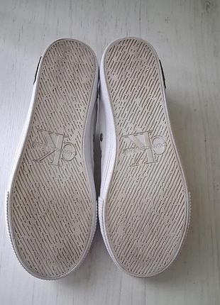 Белые кеды calvin klein оригинал 2