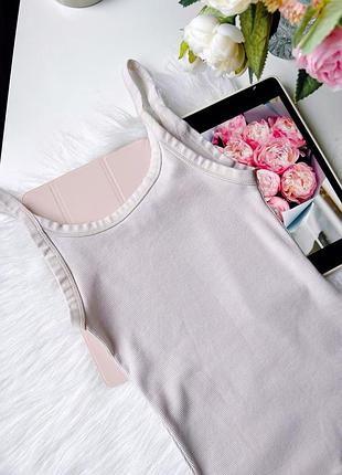 Маєчка топ в рубчик h&m