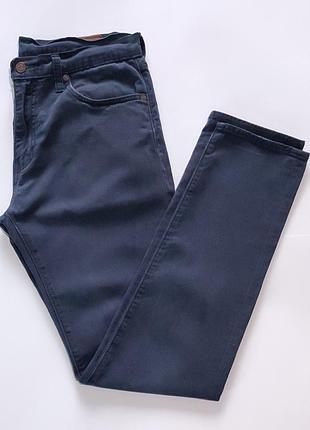 Джинсы мужские levi's premium 512 w33 l34 синие slim taper