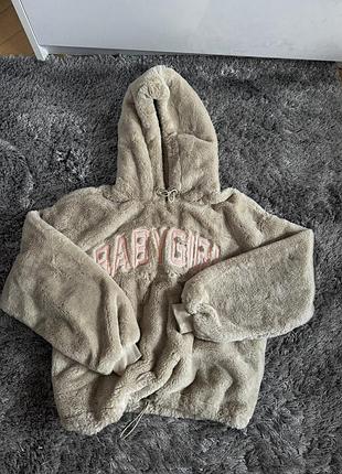 Худі тедді bershka