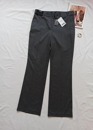 Классические серые брюки со стрелками/bootcut/трубы