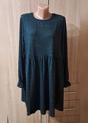 Гарна трикотажна жіноча сукня розмір xl