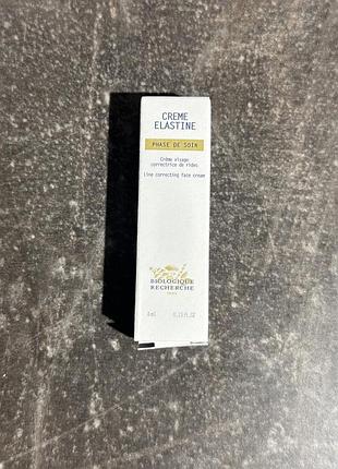 Крем для обличчя з еластином коригуючий зморшки crème Active biologique recherche 4 ml/50ml