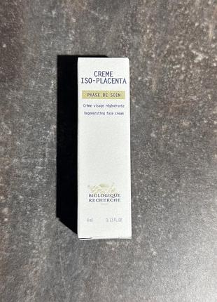 Biologique recherche creme iso-placenta відновлювальний крем для обличчя