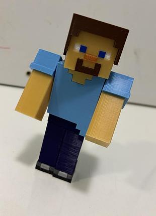Стив из minecraft | игрушки майнкрафт | скин стив| скин майнкрафт
