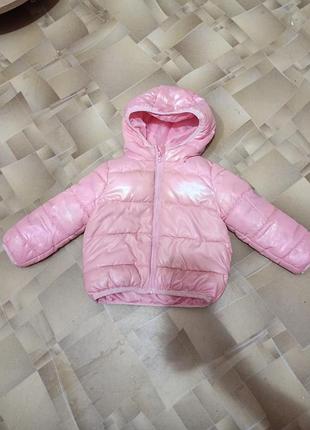 Демісезона курточка на дівчинку 74/80