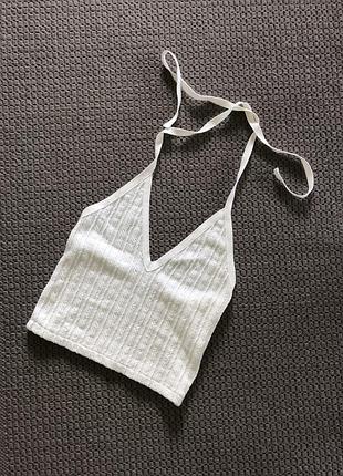 Топ з відкритою спиною zara с открытой спиной