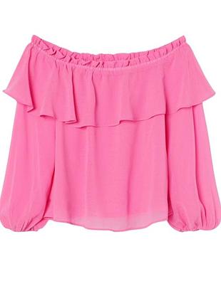Розовая блузка