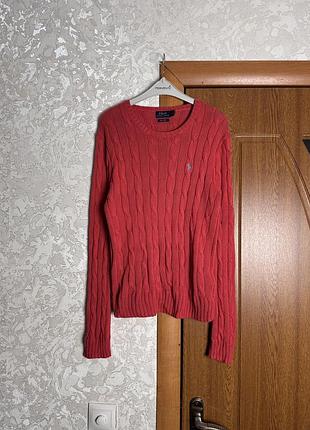 Polo ralph lauren cable knit 3d sweater
