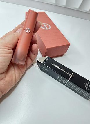 Нюдова помада giorgio armani lip maestro satin 18 nude sienna 💄