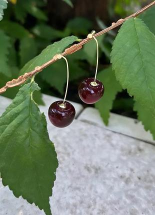 Сережки вишенки