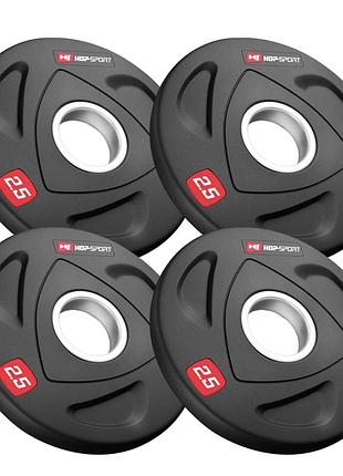 Набір дисків олімпійських hop-sport 4 х 2,5 кг