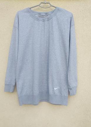 Серый свитшот nike