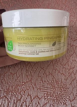 Lr aloe vera hydrating pineapple сорбет для тіла після засмаги.