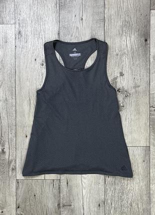 Adidas climalite running майка m размер женская беговая серая оригинал4 фото