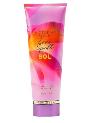Парфюмированный лосьон для тела victoria’s secret love spell sol 236 мл
