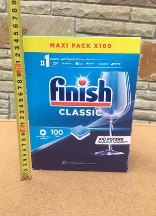 Таблетки для посудомоечных машинки finish classic 100 шт