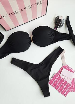 Купальник бандо пушап вікторія сікрет victoria's secret оригінал