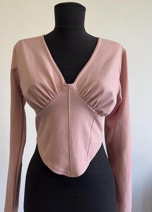 Топ, корсет, блуза boohoo