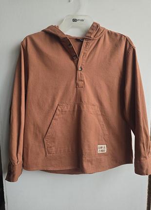 Рубашка с капюшоном