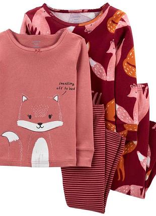 Carters котонові піжамні комплектики оригінал