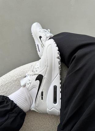 Кроссовки nike air max 90 classic white 2