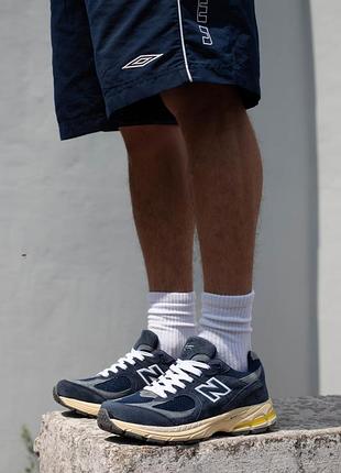 Чоловічі кросівки new balance 2002r blue мужские кроссовки нью беленс