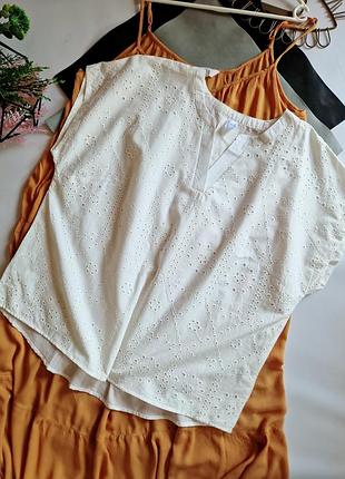 Блуза рубашка хлопок, прошва р 20 -22 нитевичка