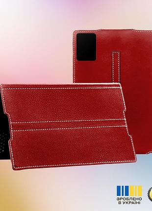 Чохол statuscase з екошкіри для планшета sigma mobile x-style tab a104 (червоний)