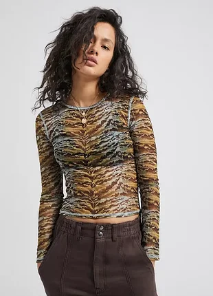 Лонг топ в сітку urban outfitters s